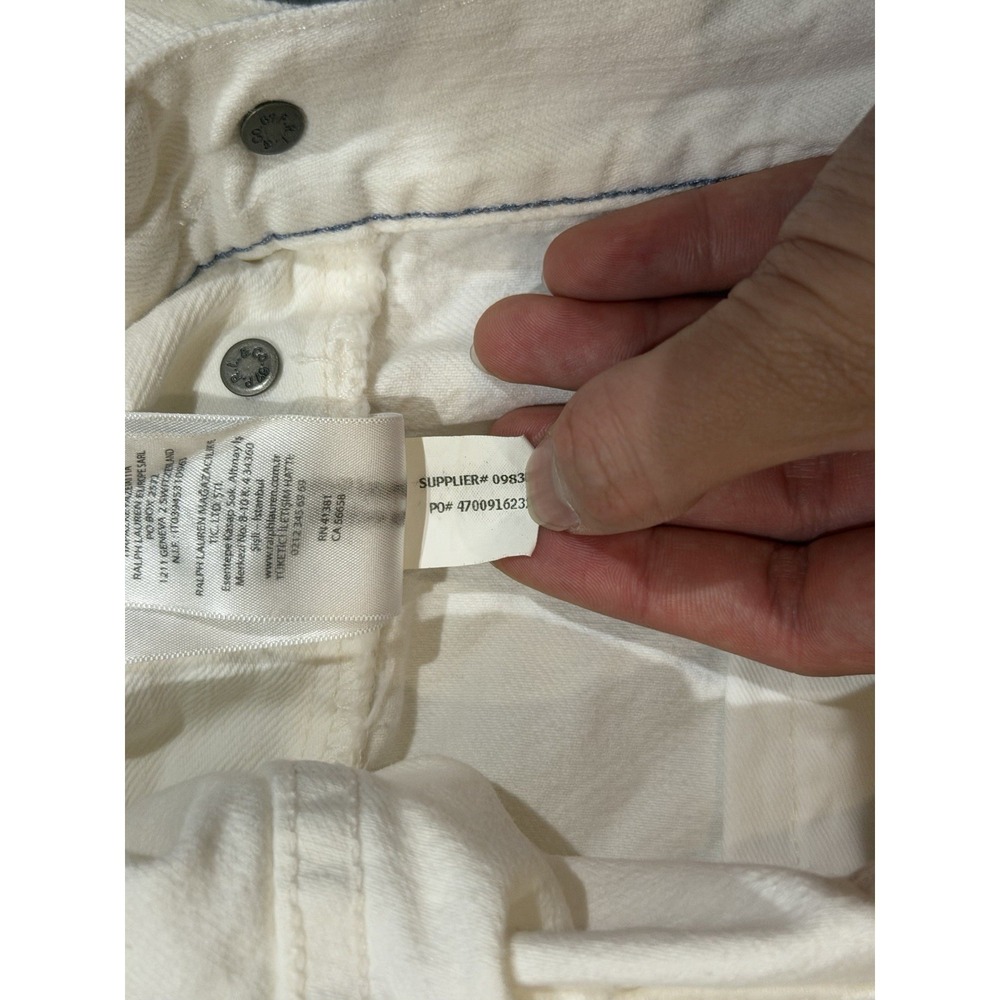 *READ Polo Ralph Lauren 36W 7'' Inseam Sullivan Slim Denim Shorts Williston Wash - Picture 12 of 14